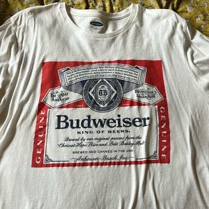 Old navy Budweiser t shirt